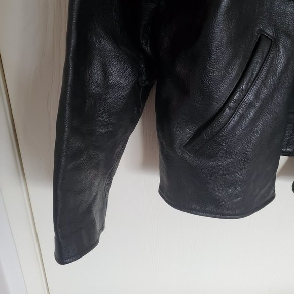 Men's Boutique of Leathers Black Leather Jacket - Picture 3 of 11